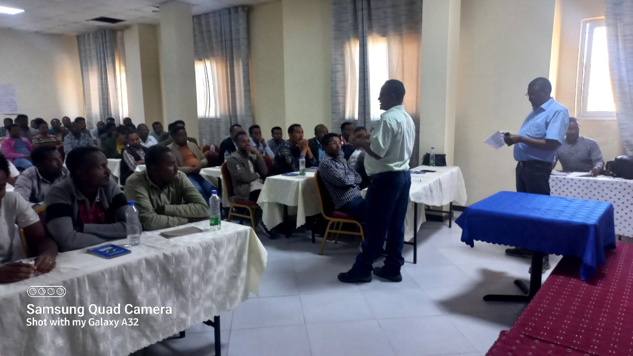 Training being conducted 